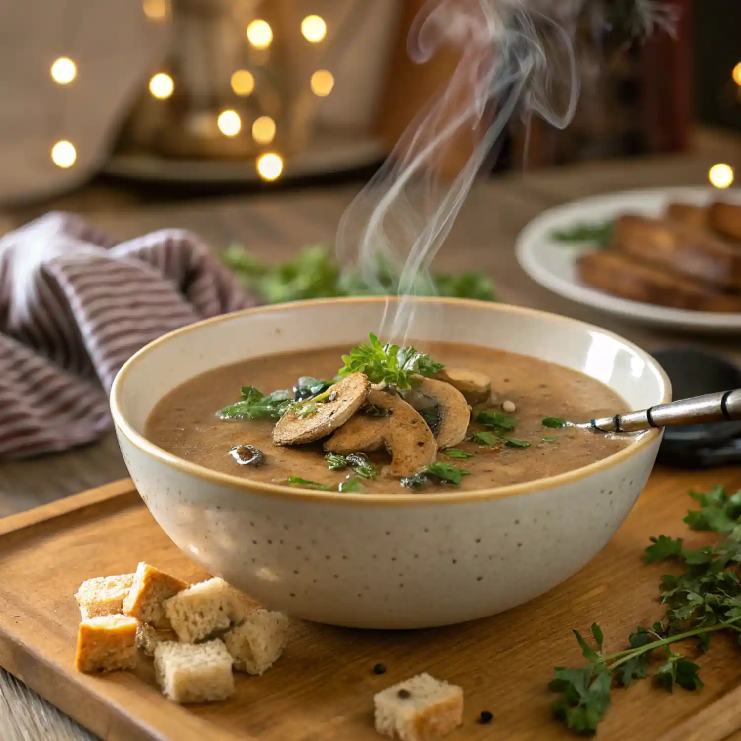 شوربة الفطر الصحية